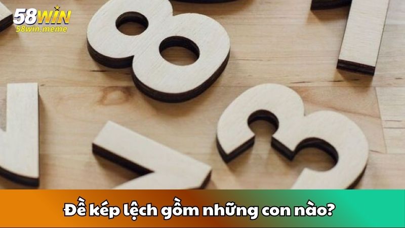 Đề kép lệch gồm những con nào?