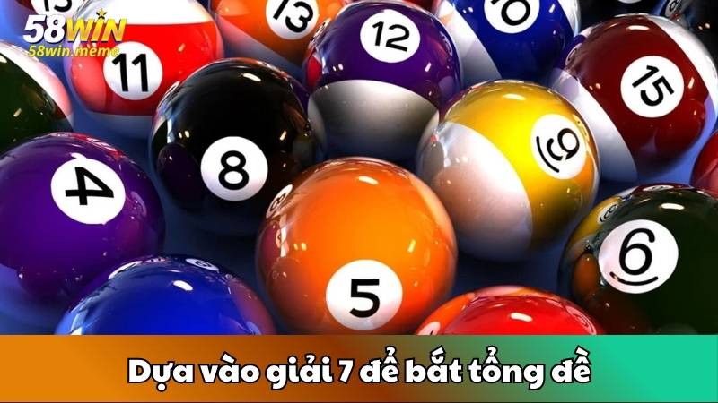 Dựa vào giải 7 để bắt tổng đề